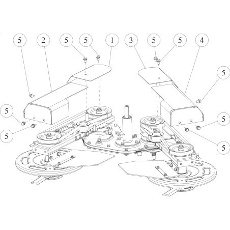 Offset Cover B (R) CMP (Metallic Gray) O0360-54901 ORIGINAL OREC | NewgardenParts.com