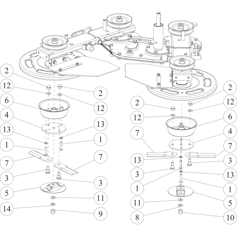 Protezione per il collo del coltello CMP (grigio metallizzato) O0360-5190H ORIGINALE OREC