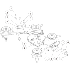 Axe de pivot décalé CMP O0360-54310 ORIGINAL OREC | NewgardenParts.com