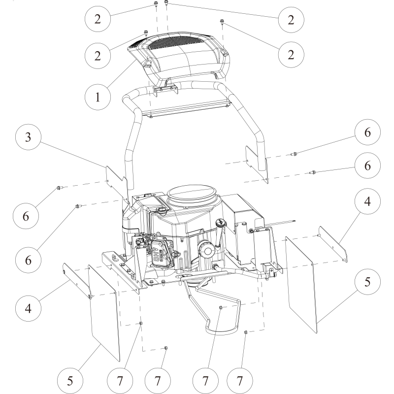 Side Flapper Rear O0360-70200 ORIGINAL OREC