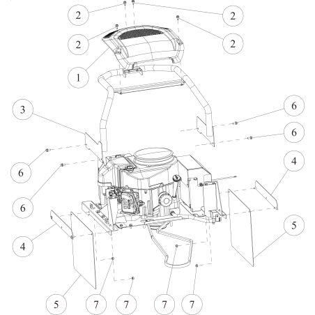 Volet latéral arrière O0360-70200 ORIGINAL OREC | NewgardenParts.com