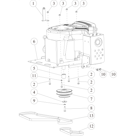 ORIGINAL OREC O0360-40300 Engine Pulley | NewgardenParts.com