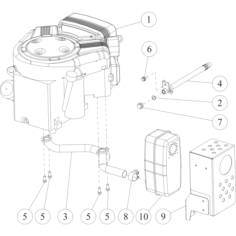 Muffler Band O0312-70500 ORIGINALE OREC