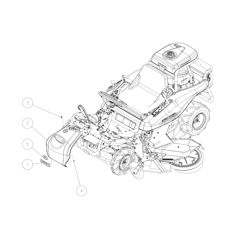 Front Cover O0322-70900 ORIGINAL OREC