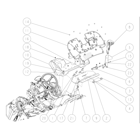 Support de pédale CMP O0312-15200 ORIGINAL OREC | NewgardenParts.com