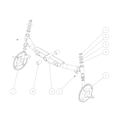 Perno rey (R) CMP O0322-30100 ORIGINAL OREC | NewgardenParts.com