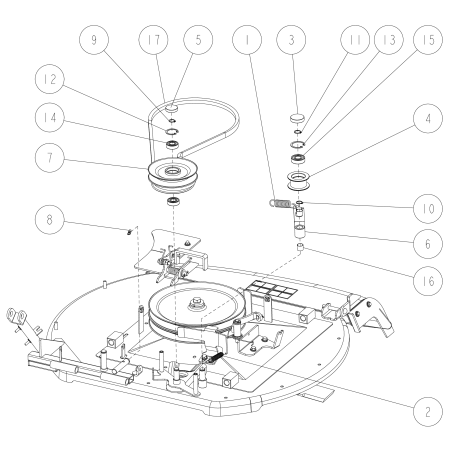 ORIGINAL OREC CMP O0303-52300 Zentralriemenscheibe | NewgardenParts.com