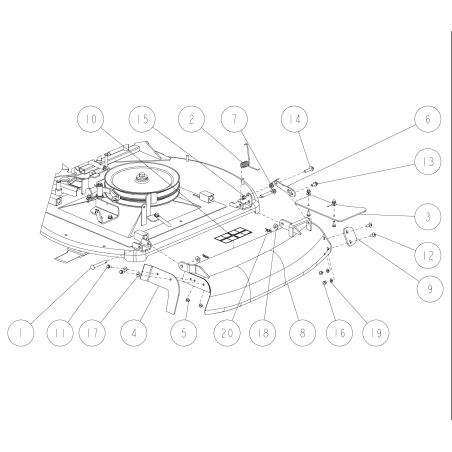 Side Flapper (Front Right 88) O0284-51500 ORIGINAL OREC | NewgardenParts.com