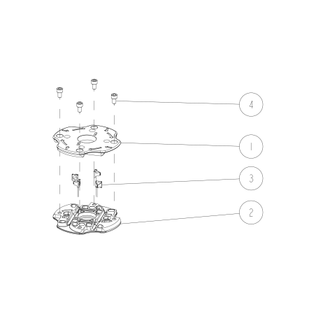 Porte-lame (B) (RMK150) O0329-61210 ORIGINAL OREC | NewgardenParts.com