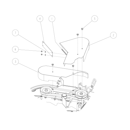 PROTEZIONE CINGHIA (B) . RMK150 O0329-53500 ORIGINALE OREC | NewgardenParts.com