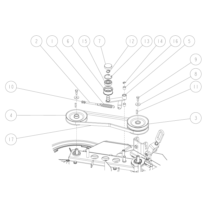 Spannrolle (C) O0221-41400 ORIGINAL OREC
