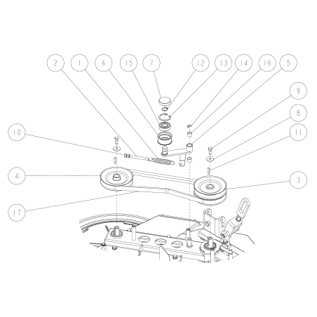 Tension Pulley (C) O0221-41400 ORIGINAL OREC | NewgardenParts.com