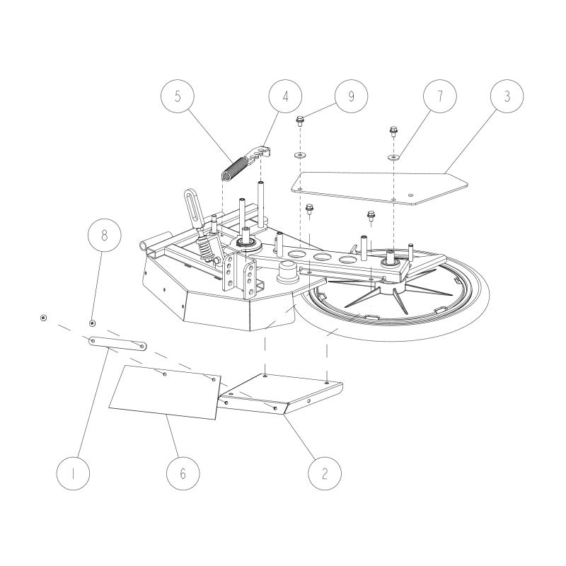 Offset Return Spring (P) (RMK150) O0329-55900 ORIGINAL OREC