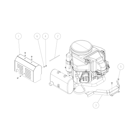 Schalldämpferabdeckung CMP O0312-40500 ORIGINAL OREC | NewgardenParts.com