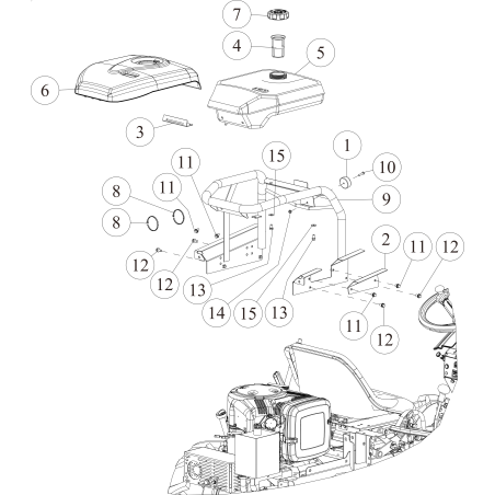 Tappo Gomma B-4 O80-1920-306-00 ORIGINALE OREC | NewgardenParts.com