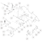 Molla per pedale cambio O0329-12500 ORIGINALE OREC