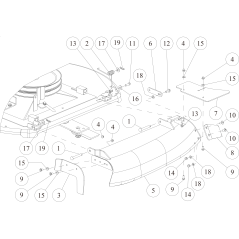 Right Cover Door (Front) O0341-51100 ORIGINAL OREC