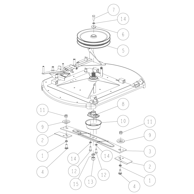 OREC KNIFE REST (METALLIC GREY) O0238-5110H GENUINE
