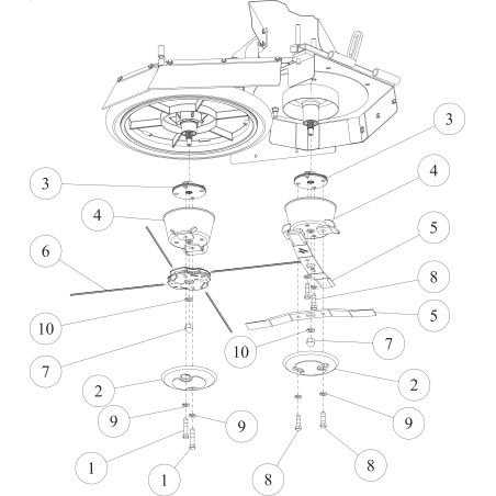 Supporto per Lama (B) (RMK150) (Grigio metallizzato) O0329-5540H ORIGINALE OREC | NewgardenParts.com