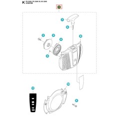 CARTER AVVIAMENTO KIT 573960901 ORIGINALE HUSQVARNA | NewgardenParts.com