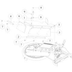Abdeckung für Swing CMP (RMK150) (Metallicgrau) O0329-5270H ORIGINAL OREC | NewgardenParts.com