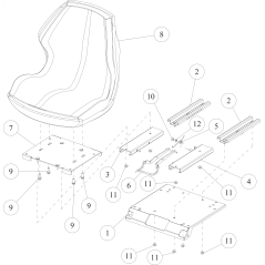 Resorte de palanca de asiento ORIGINAL OREC O0341-21500 | NewgardenParts.com