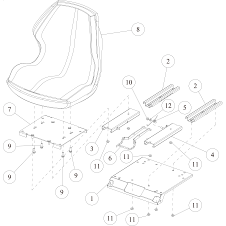 Resorte de palanca de asiento ORIGINAL OREC O0341-21500 | NewgardenParts.com