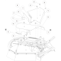 Cache-courroie (B) CMP (Blanc) O0356-53501 ORIGINAL OREC