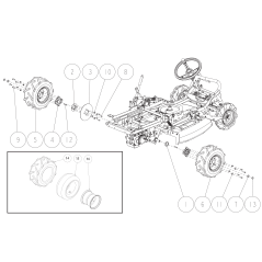Hinterradnabe O80-1485-414-00 ORIGINAL OREC | NewgardenParts.com