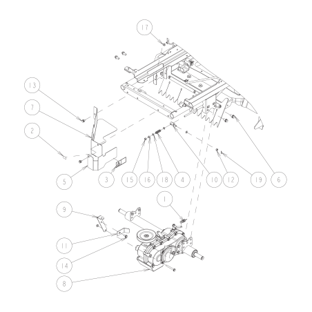 Transmission Assy RM83G O0316-00100 ORIGINAL OREC | NewgardenParts.com