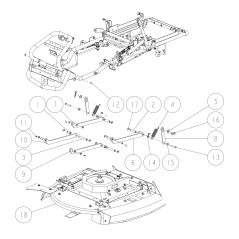 CMP-Verbindungsarm (hinten rechts) RM83G O0316-50200 ORIGINAL OREC