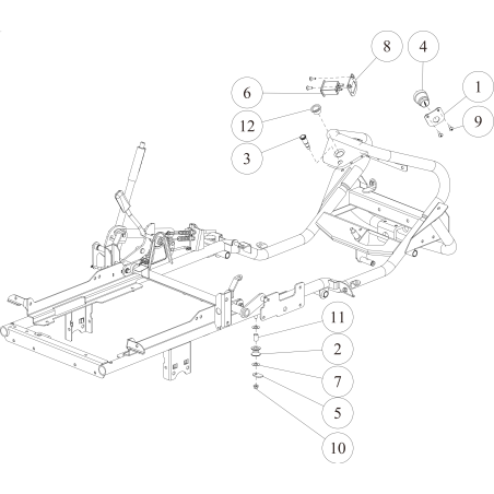 ORIGINAL OREC BK O80-1482-332-00 Key Switch | NewgardenParts.com