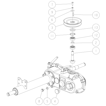 ORIGINAL OREC Getrieberiemenscheibe O80-1482-521-10 | NewgardenParts.com