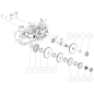 Eje D O80-1482-142-10 ORIGINAL OREC