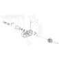 Axle box (left) O80-1488-156-00 ORIGINAL OREC