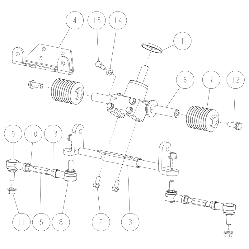 ORIGINAL OREC O80-1484-329-10 Tie Rod Adjuster