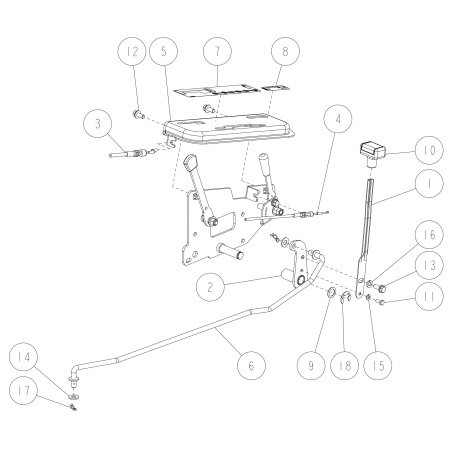 CMP Schalthebel O80-1490-263-10 ORIGINAL OREC | NewgardenParts.com