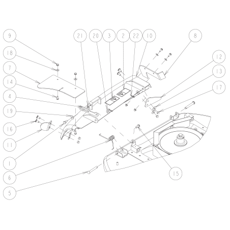 CMP Rechte Abdeckung (RM83G FB) O0316-85100 ORIGINAL OREC | NewgardenParts.com
