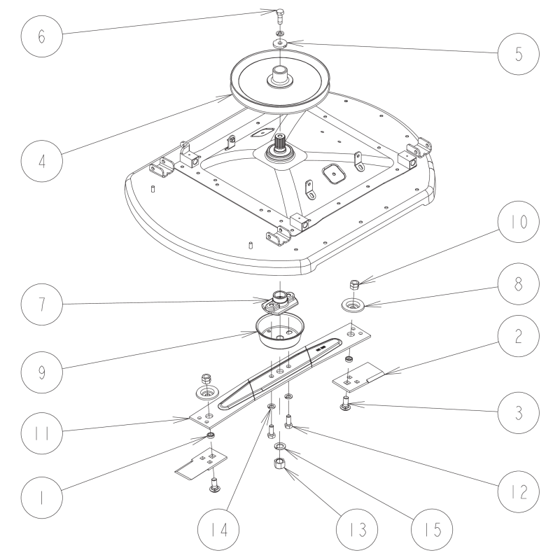 CMP O0207-50400 ORIGINAL OREC Knife Pulley
