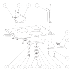 Braccio di tensione di azionamento CMP (RM83G) O0316-40100 ORIGINALE OREC