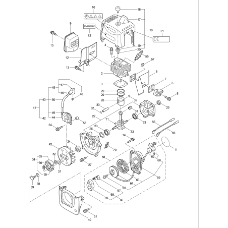 Conducto de aire KR261364 ORIGINAL K-JAPAN | NewgardenParts.com