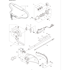 Original K-JAPAN Gashebel KR235079 | NewgardenParts.com