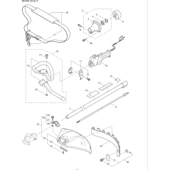 Loop Handle Ass'y KR231955 ORIGINALE K-JAPAN