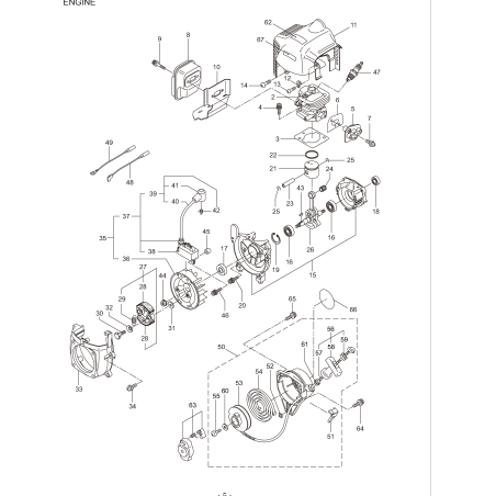 Arandela de ondas original K-JAPAN KR261777 | NewgardenParts.com