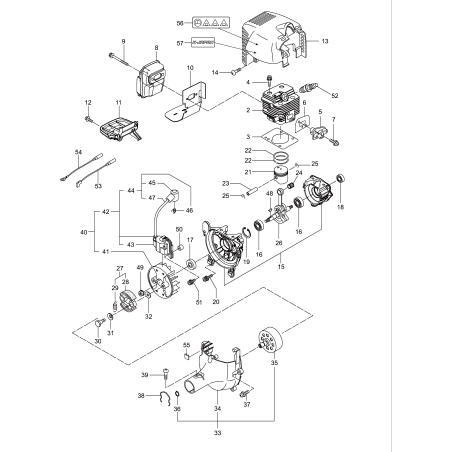 Ensemble vilebrequin/bielle KR277939 ORIGINAL K-JAPAN | NewgardenParts.com