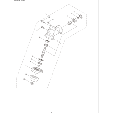 Ensemble d'engrenages K-JAPAN ORIGINAL KR227108 | NewgardenParts.com