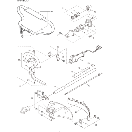 Tube de vilebrequin KR224122 ORIGINAL K-JAPAN | NewgardenParts.com