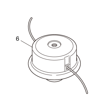 Halbautomatischer Kopf (L) KR232226 ORIGINAL K-JAPAN | NewgardenParts.com