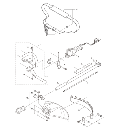 Tubo albero motore KR227919 ORIGINALE K-JAPAN | NewgardenParts.com