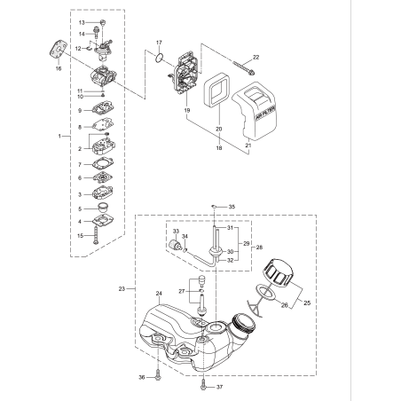 Fuel tank KR273467 ORIGINAL K-JAPAN | NewgardenParts.com